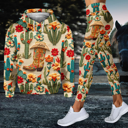 Passionnés de chevaux ? Sweat à capuche et legging personnalisés à motif cheval.