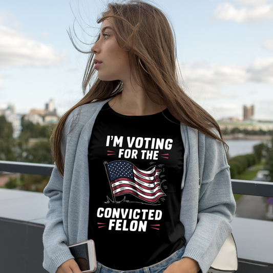 T-shirt « Trump condamné pour crime », T-shirt Trump 2024, T-shirt républicain, T-shirt « Voter », T-shirt MAGA 2024, T-shirt « Élection Donald Trump »