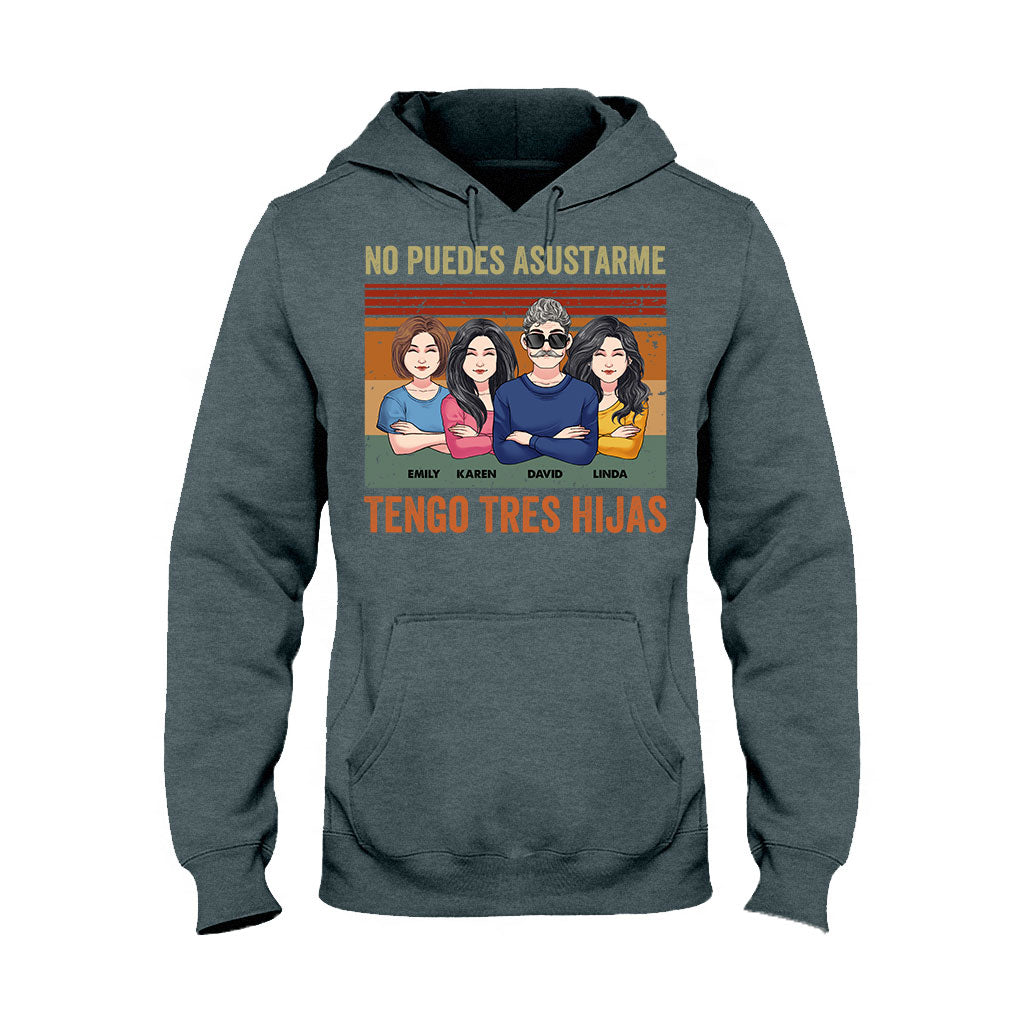 No Puedes Asustarme - T-shirt et sweat à capuche personnalisés pour papa