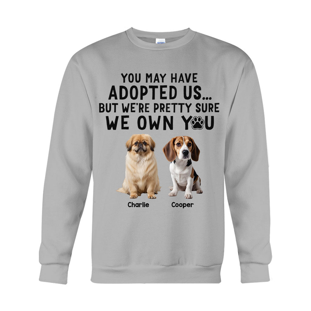 Je suis presque sûr que tu m'appartiens - T-shirt et sweat à capuche personnalisés pour chien