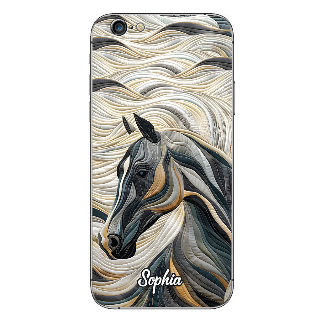 Magnifique cheval - Coque de téléphone personnalisée à motif cheval