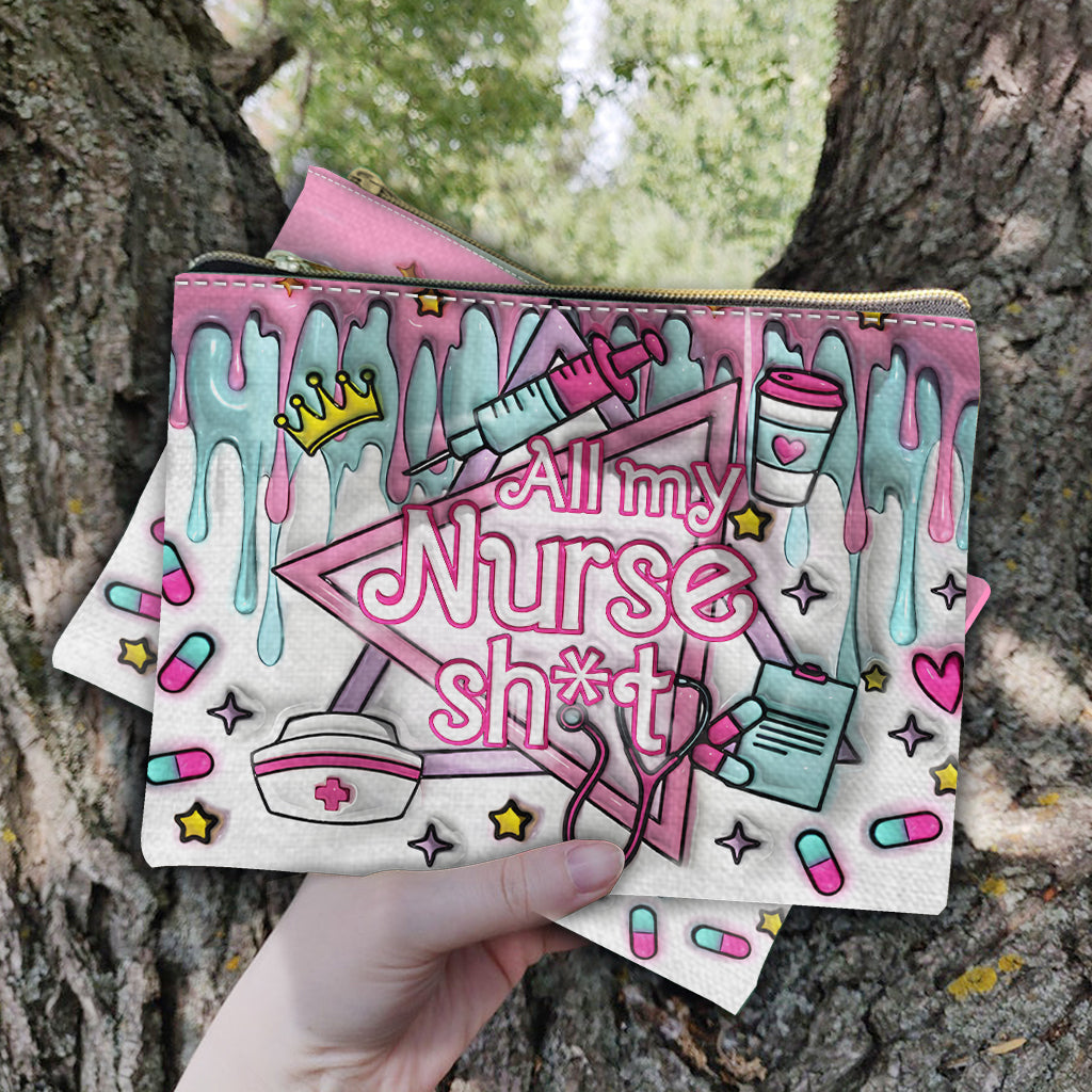 Tout mon matériel d'infirmière - Pochette d'infirmière personnalisée
