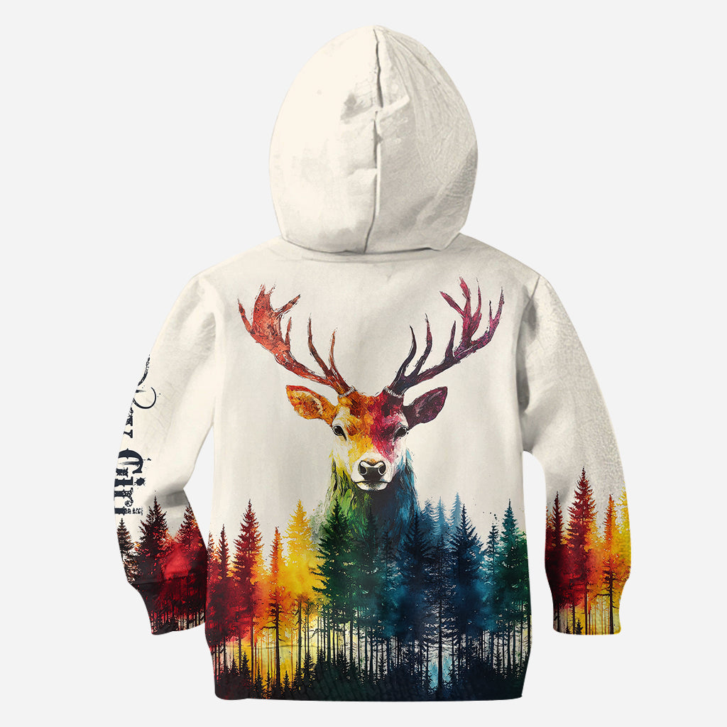 Fille de la campagne - Sweat à capuche et legging de chasse personnalisés