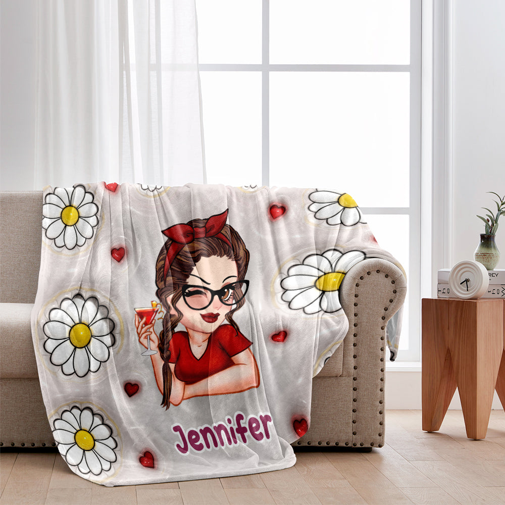 Doing My Best - Personalized Blanket