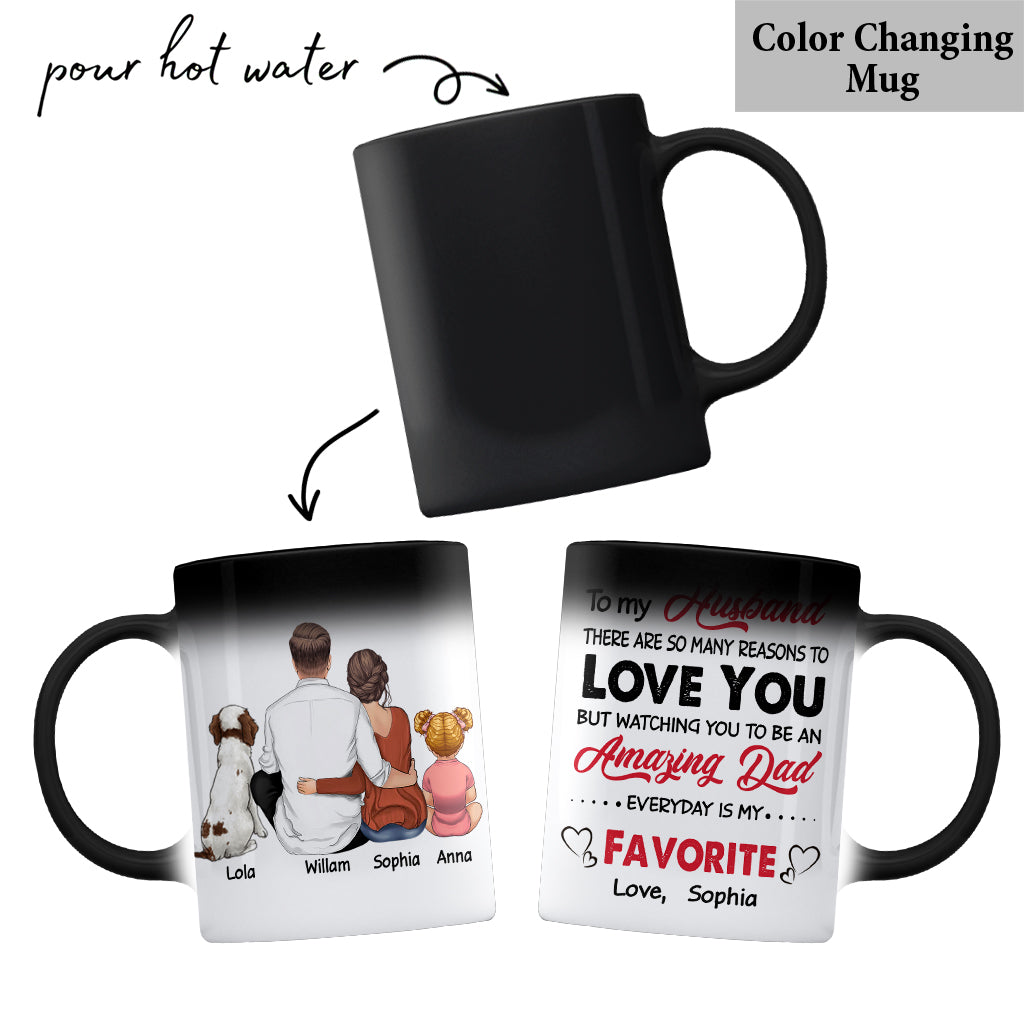 Il y a tant de raisons de t'aimer - Mug personnalisé pour couple