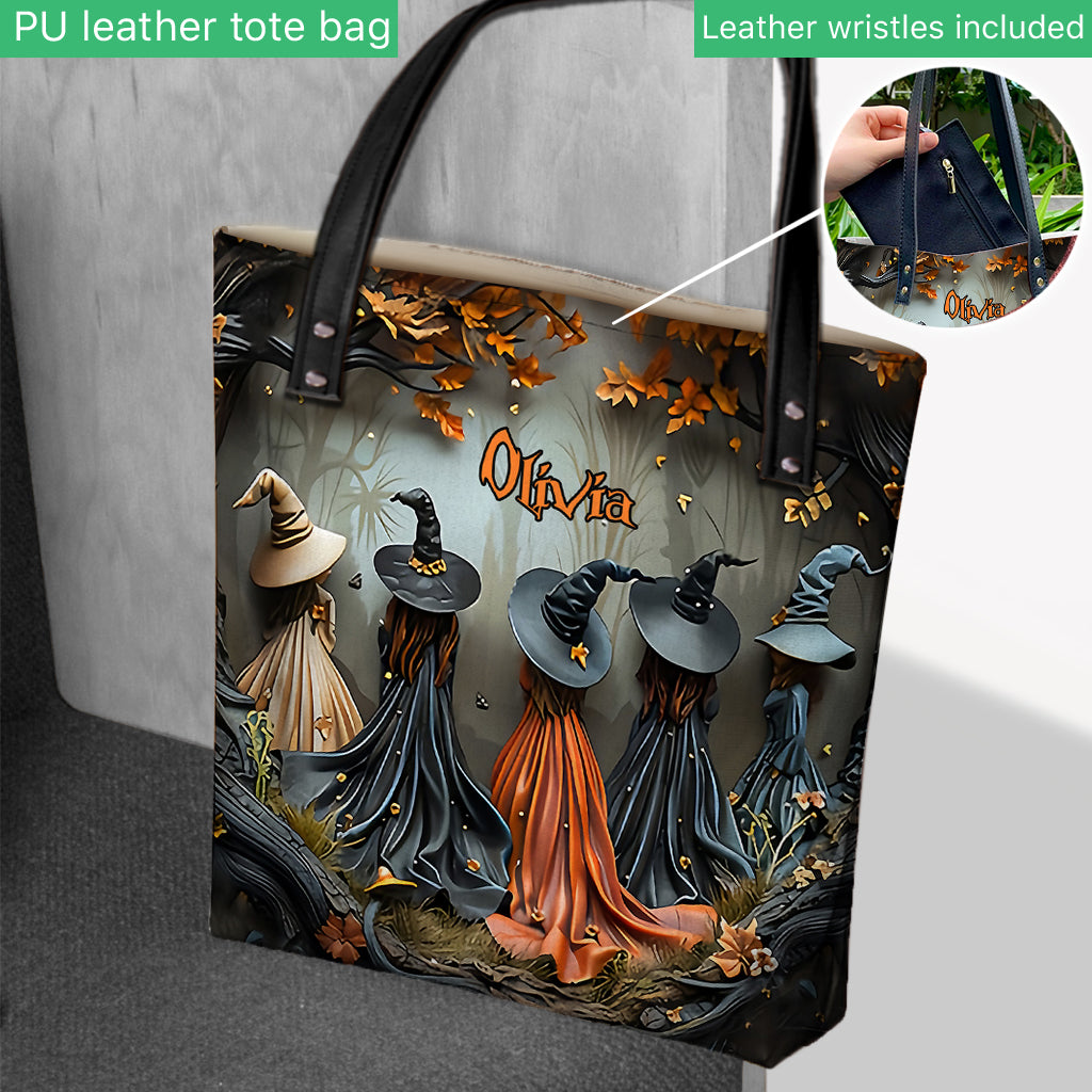 Beautiful Witch - Personalized Witch Tote Bag