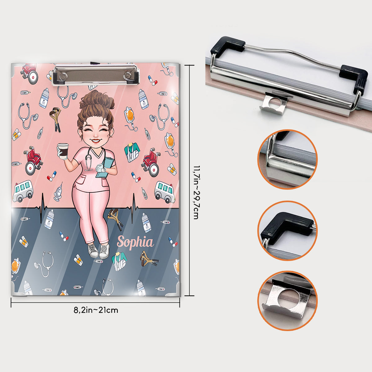 Une belle journée pour sauver des vies - Bloc-notes personnalisé pour infirmières