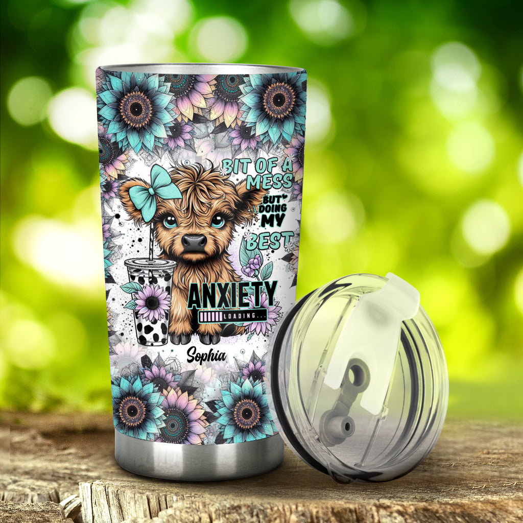 Un peu en désordre, mais je fais de mon mieux - Gobelet personnalisé