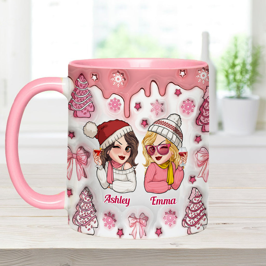 Meilleures amies du monde - Mug personnalisé Bestie Accent Mug