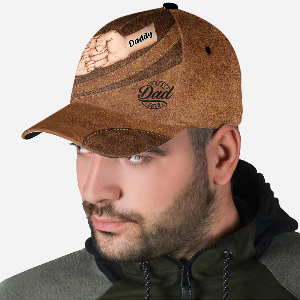 Meilleur papa du monde - Casquette classique personnalisée pour papa