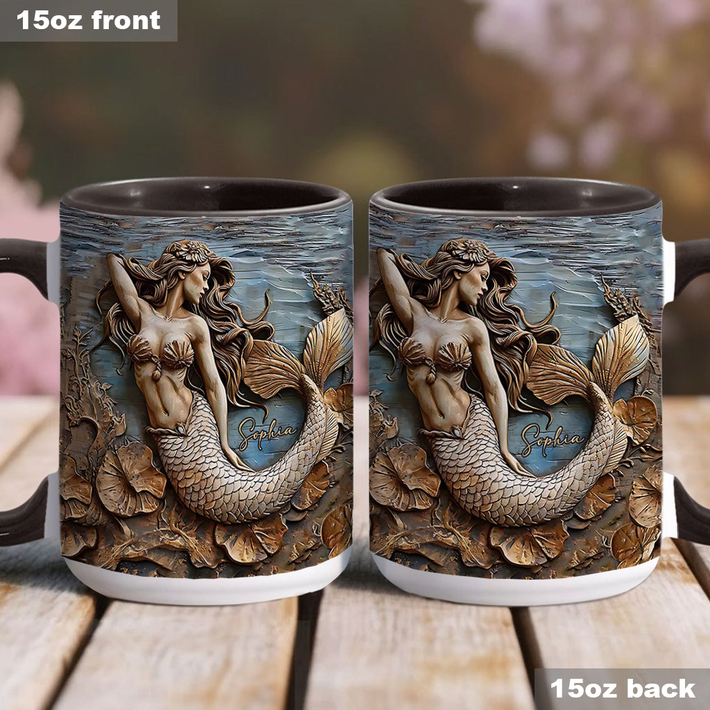 Mug personnalisé à motif sirène - Magnifique sirène