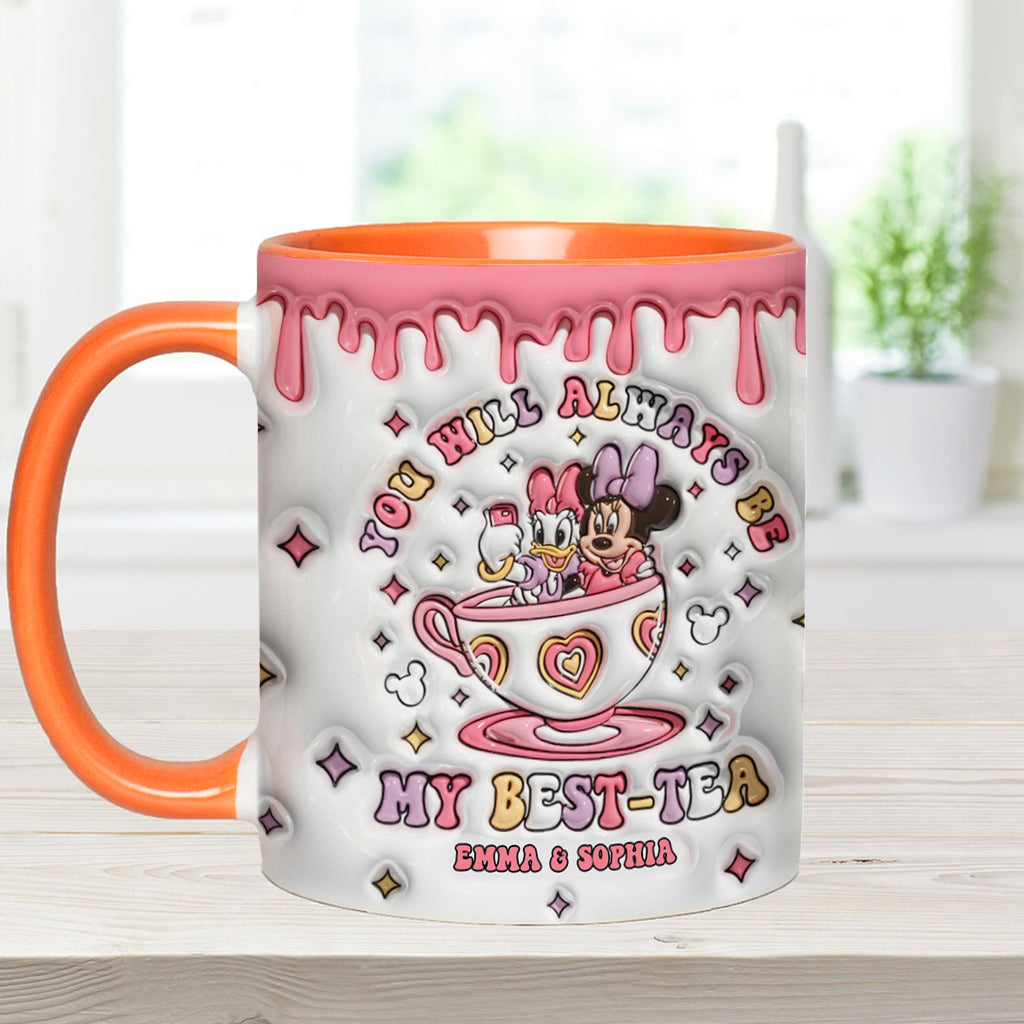 You Will Always Be My Best-Tea - Personalized Bestie Accent Mug