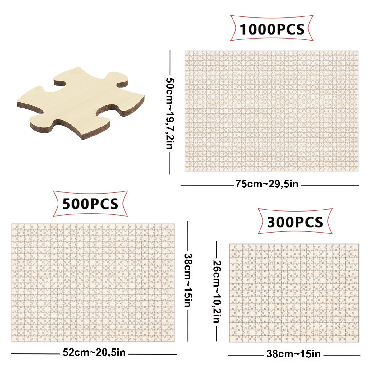 Je t'aime - Puzzle personnalisé pour couple