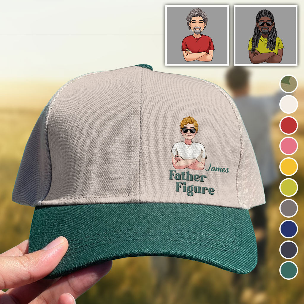 Figure paternelle - Casquette classique personnalisée pour père