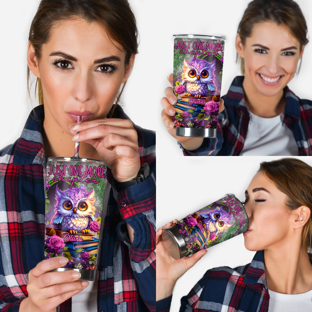 Juste un chapitre de plus - Gobelet en forme de livre personnalisé