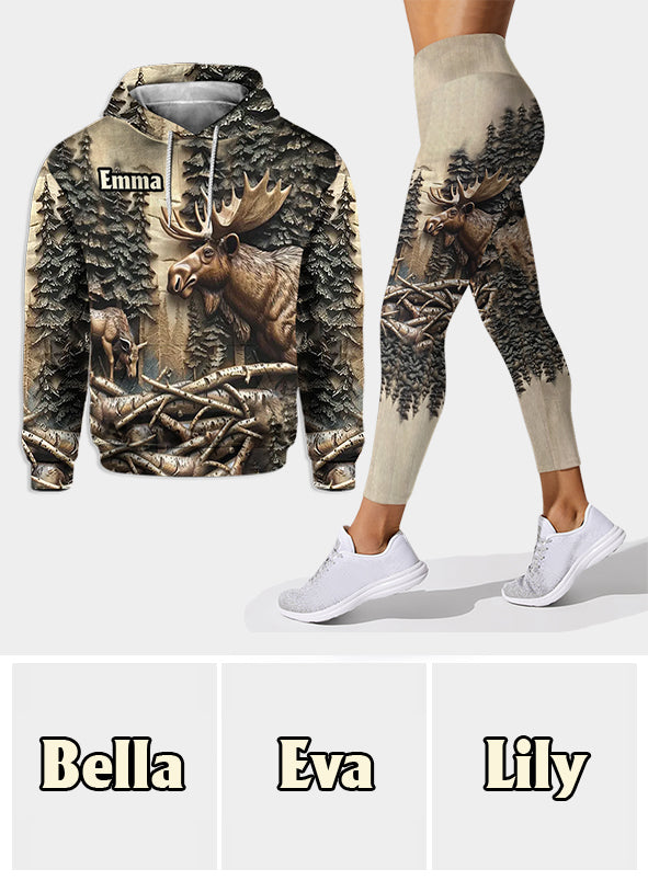 Passionné de chasse ? Sweat à capuche et legging personnalisés pour la chasse