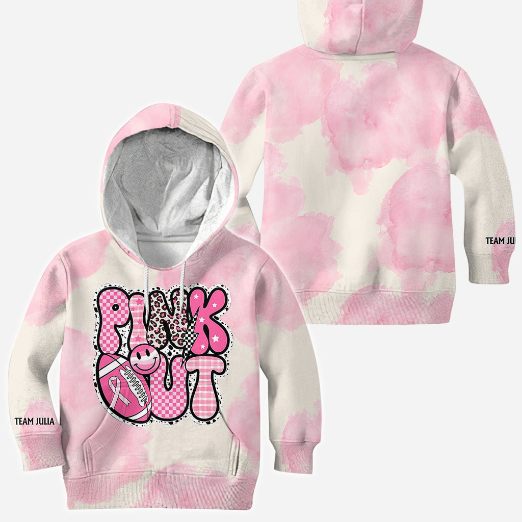 Pink Out - Personalized Breast Cancer Awareness All Over Shirt