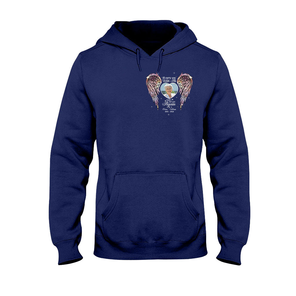 Ailes commémoratives Tes ailes étaient prêtes, mais mon cœur ne l'était pas - T-shirt et sweat à capuche commémoratifs personnalisés
