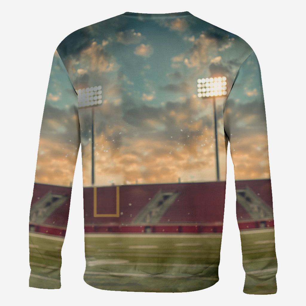 Maman/Papa/... Jour de match et au quotidien - T-shirt de football personnalisé intégral