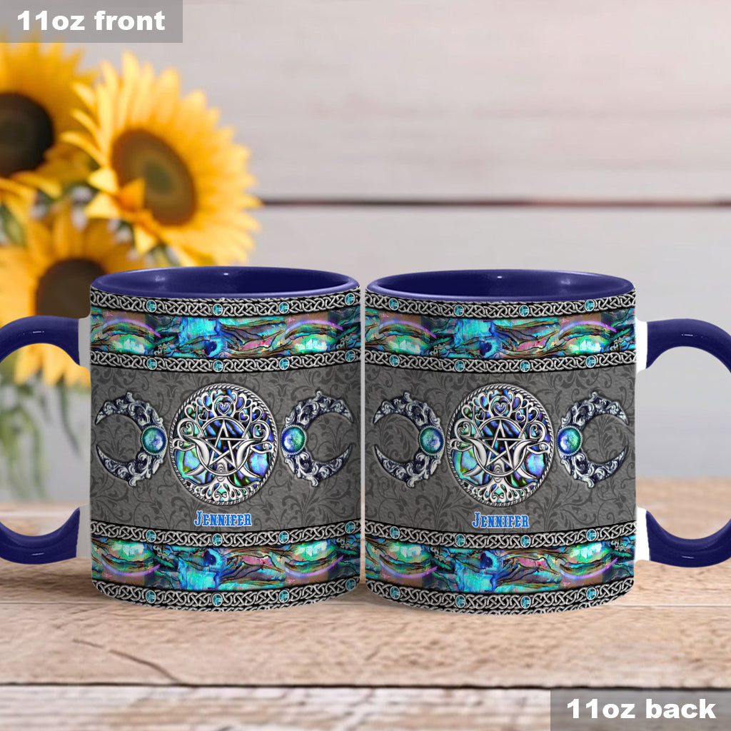Mug personnalisé Triple Lune - Thème Sorcière