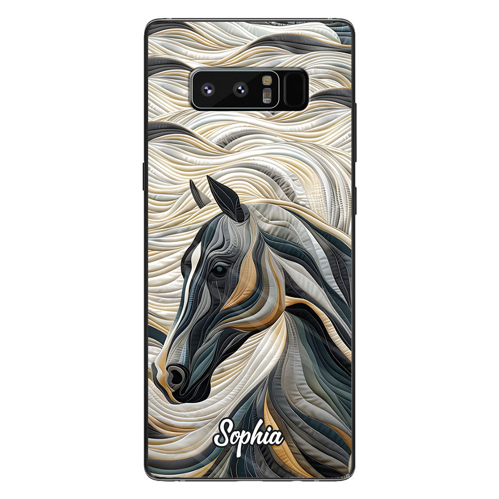 Magnifique cheval - Coque de téléphone personnalisée à motif cheval