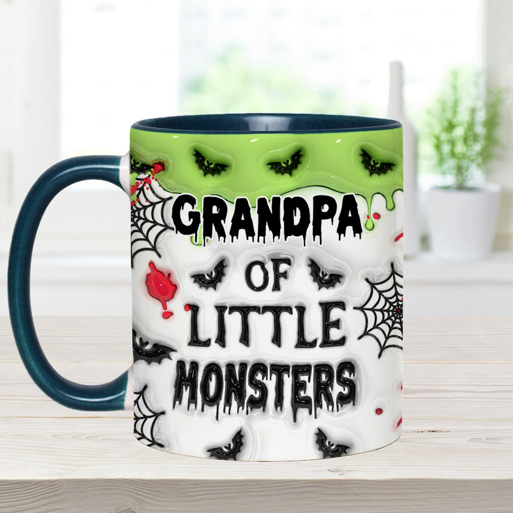 Grand-père des petits monstres (tous titres) - Mug personnalisé « Grand-père »