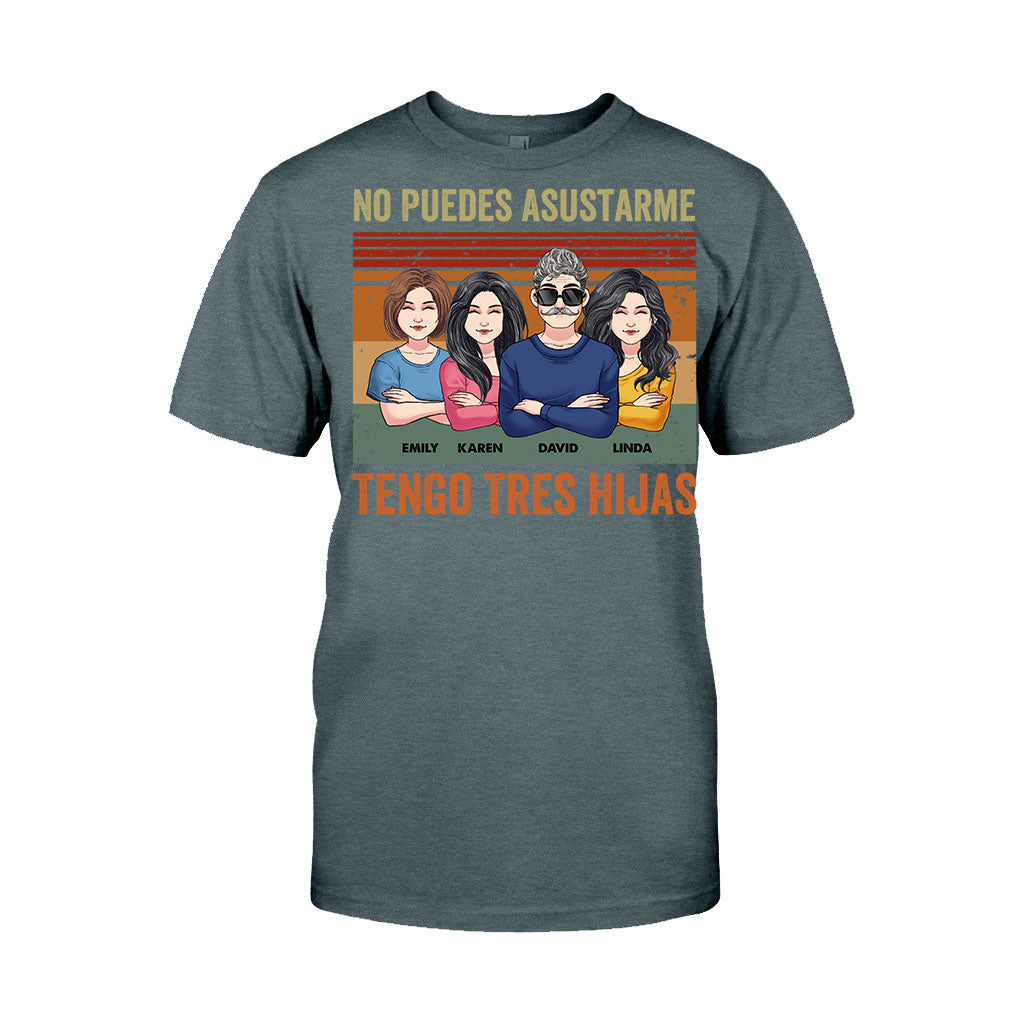 No Puedes Asustarme - T-shirt et sweat à capuche personnalisés pour papa