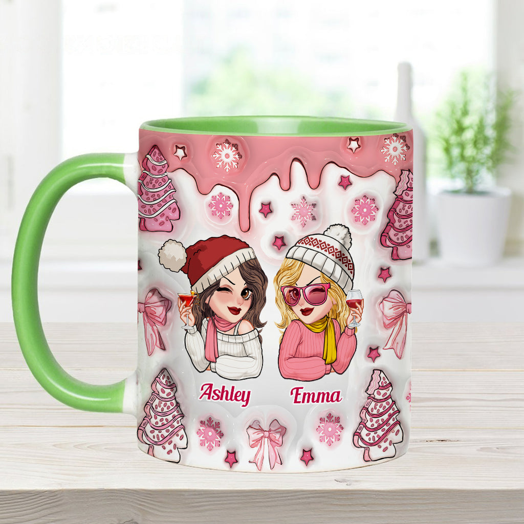 Meilleures amies du monde - Mug personnalisé Bestie Accent Mug