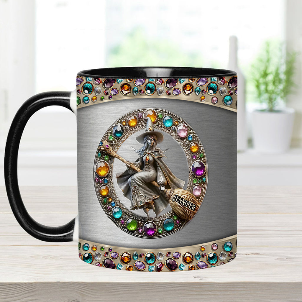 Beautiful Witch - Personalized Witch Accent Mug