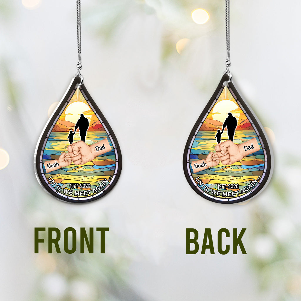 Jusqu'à ce que nous nous revoyions - Ornement de voiture commémoratif personnalisé