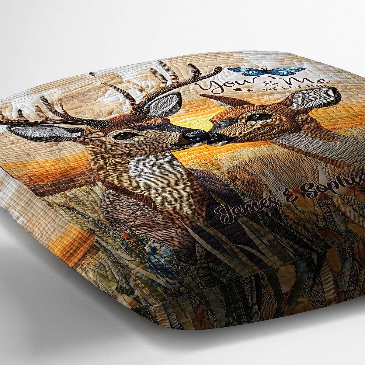 Toi et moi, on gère ça - Coussin décoratif personnalisé pour couple