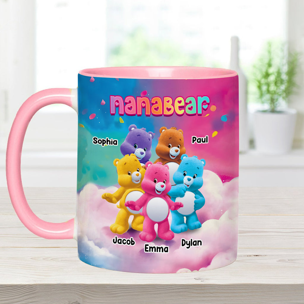 Mug personnalisé Nanabear - Accent pour grand-mère