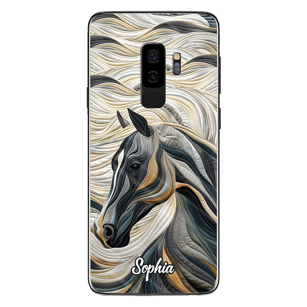 Magnifique cheval - Coque de téléphone personnalisée à motif cheval