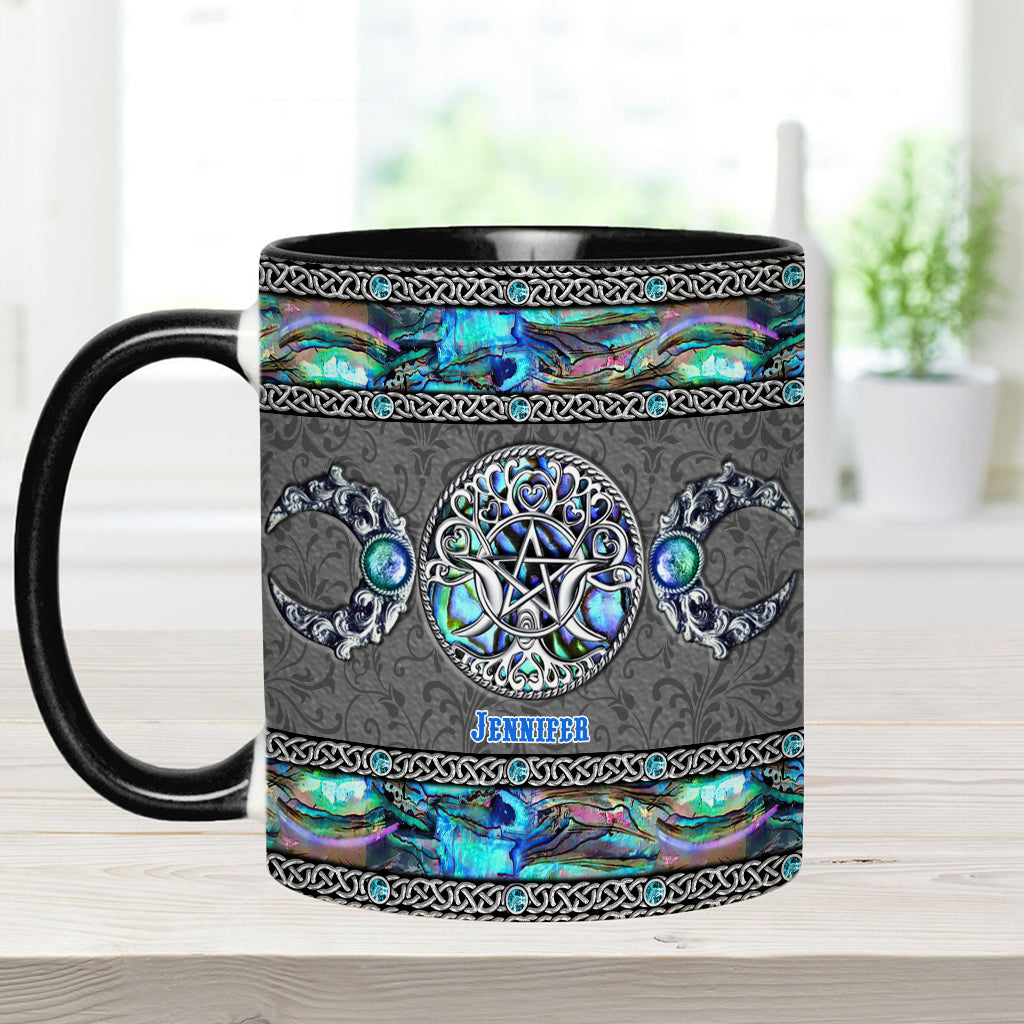 Mug personnalisé Triple Lune - Thème Sorcière