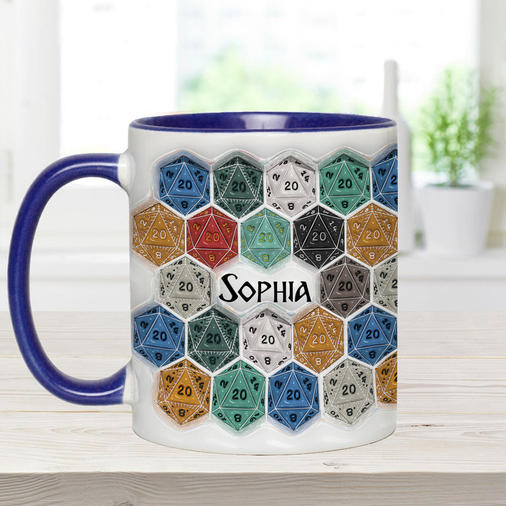 That's How I Roll - Personalized RPG Accent Mug