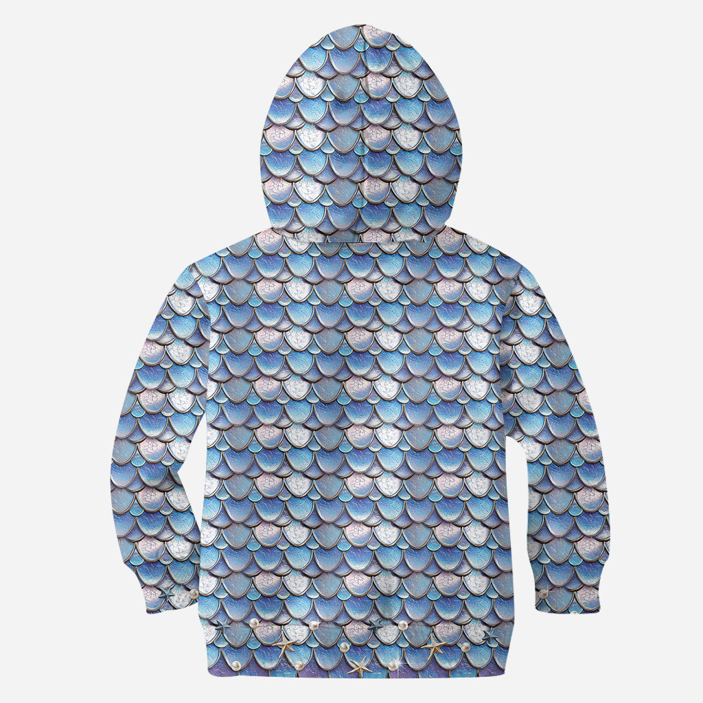 Belle sirène - T-shirt enfant personnalisé intégral