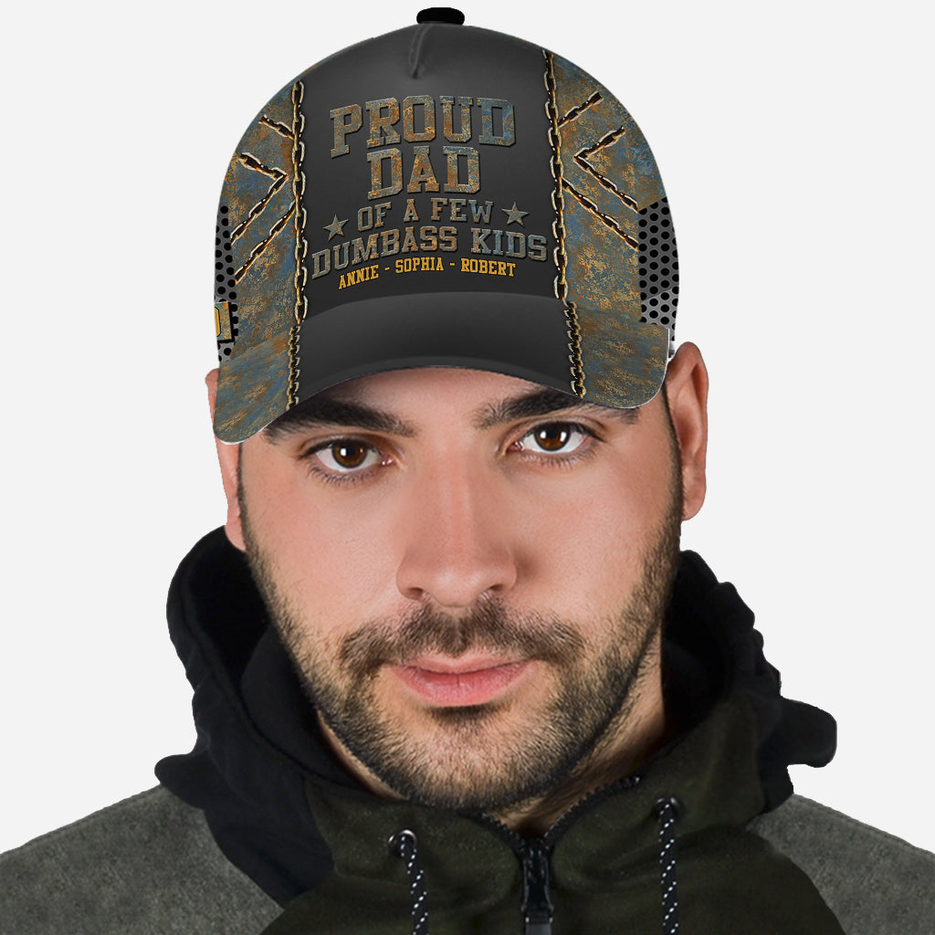 Papa fier - Casquette classique personnalisée pour père