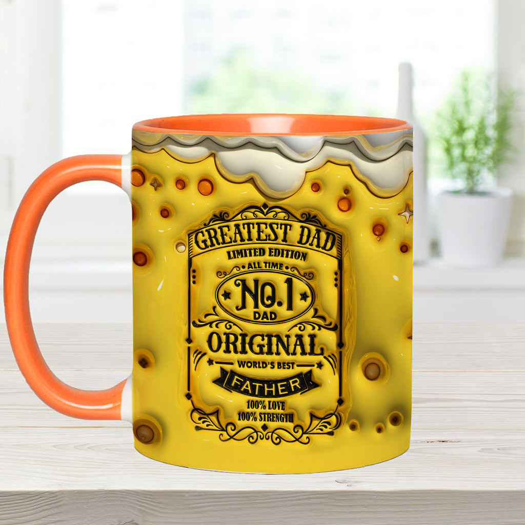 Meilleur papa du monde - Mug personnalisé pour papa