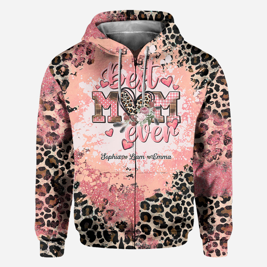 Meilleure maman du monde - T-shirt personnalisé « Maman »