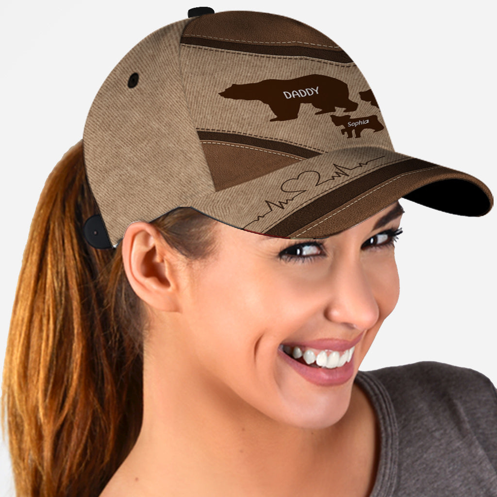 Casquette classique personnalisée Papa Ours - Papa