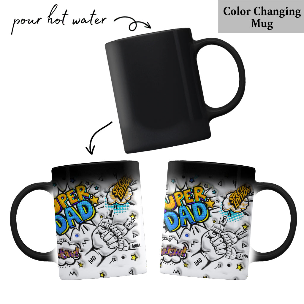 Super Papa - Mug personnalisé pour papa
