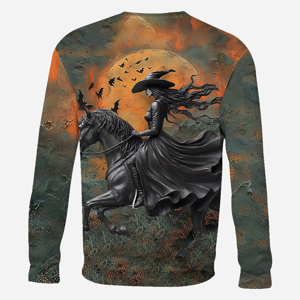Les balais, c'est pour les amateurs - T-shirt personnalisé avec motif cheval