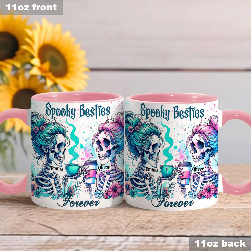 Meilleures amies pour toujours - Mug personnalisé « Spooky Besties Forever »