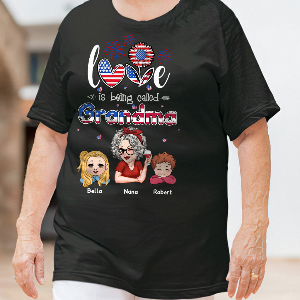 Heureuse d'être appelée Nana Grandpa Gigi - T-shirt et sweat à capuche personnalisés pour grand-mère
