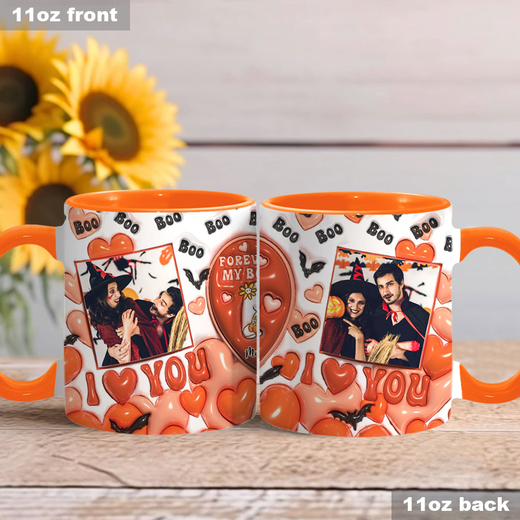 Mug personnalisé pour couple « Pour toujours mon amour »