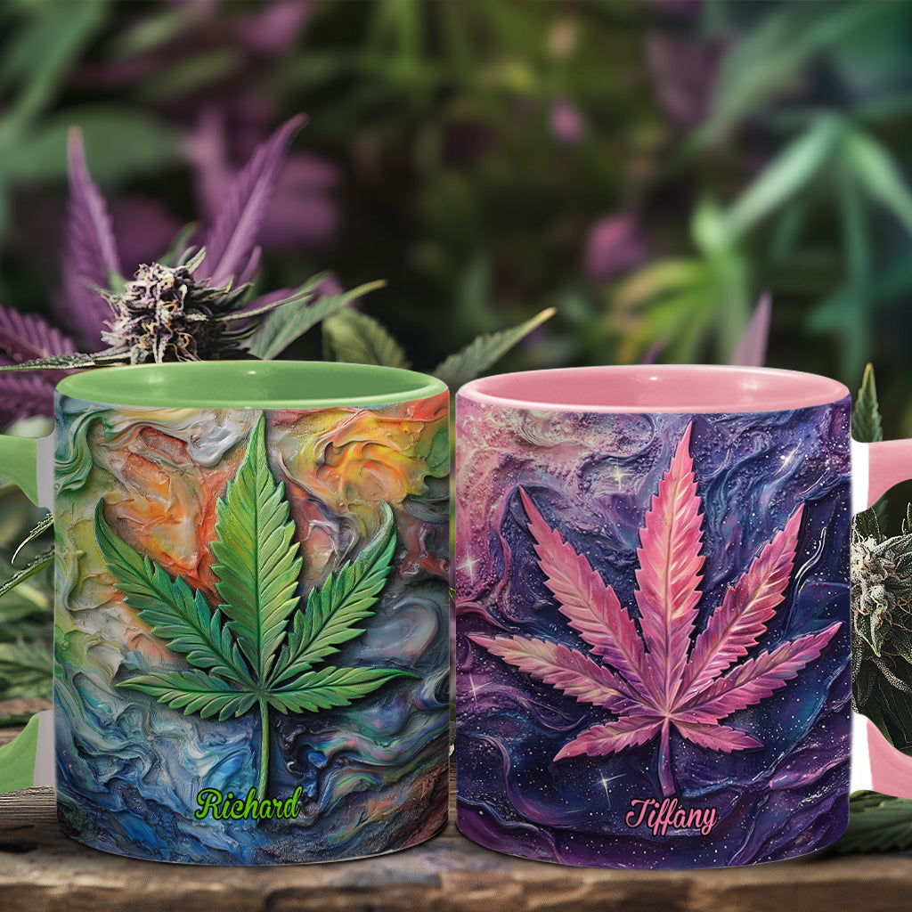 Let's Get Lit - Personalized Weed Accent Mug