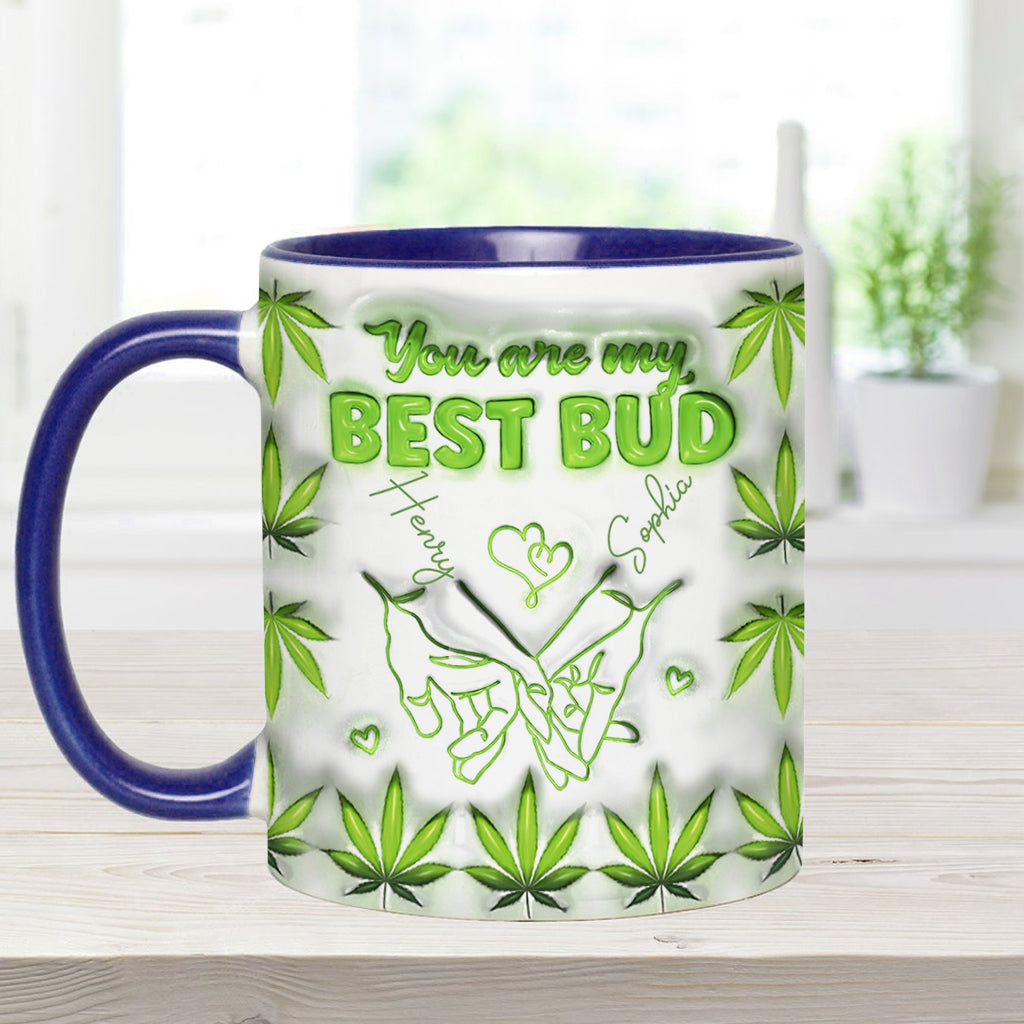 Tu es mon meilleur pote - Mug personnalisé avec une touche cannabis