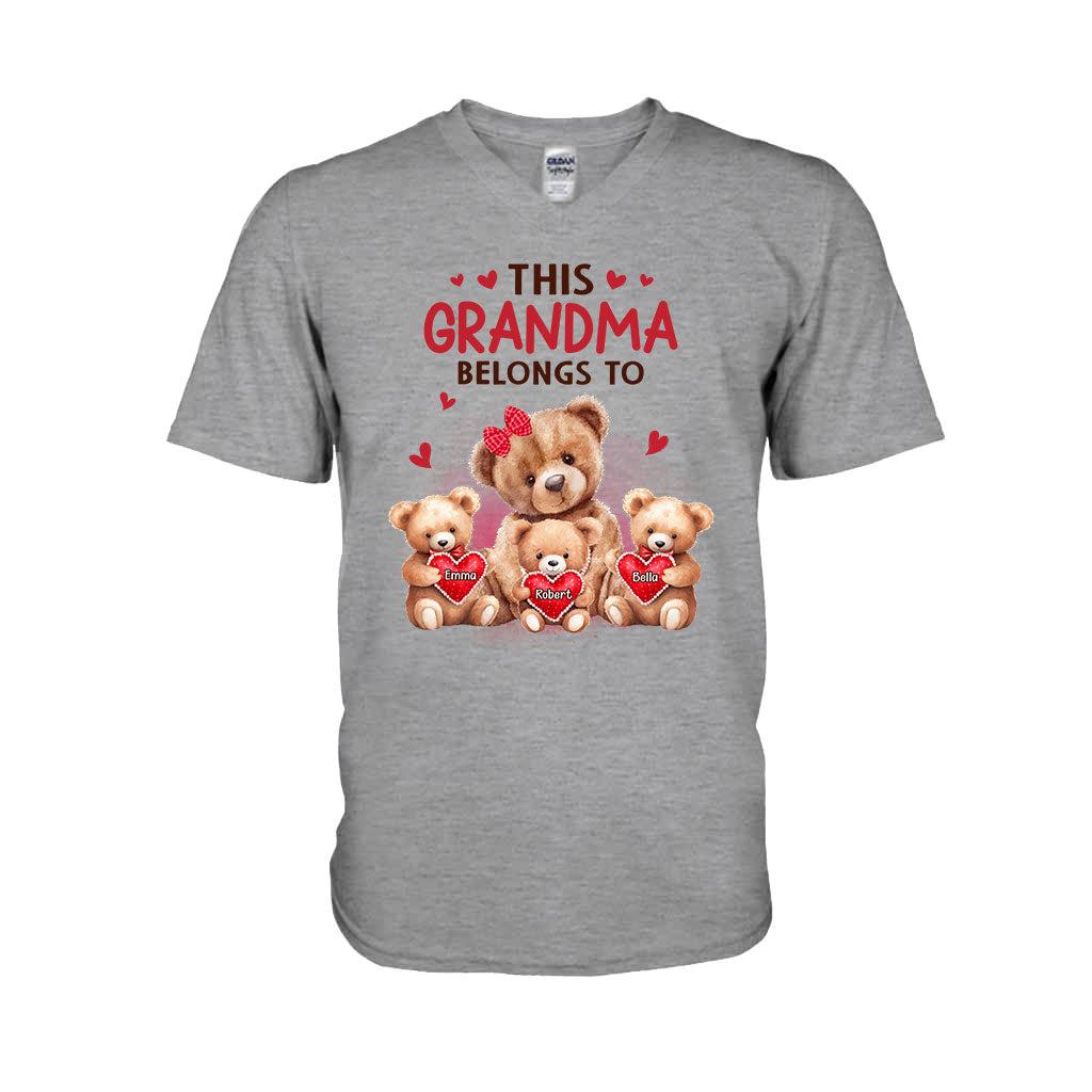 Cette grand-mère appartient à - T-shirt et sweat à capuche personnalisés pour grand-mère
