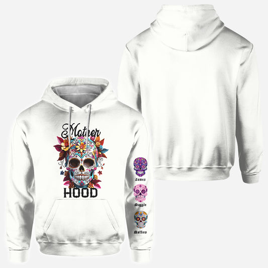 Spooky Mama - Personalized Skull All Over Shirt