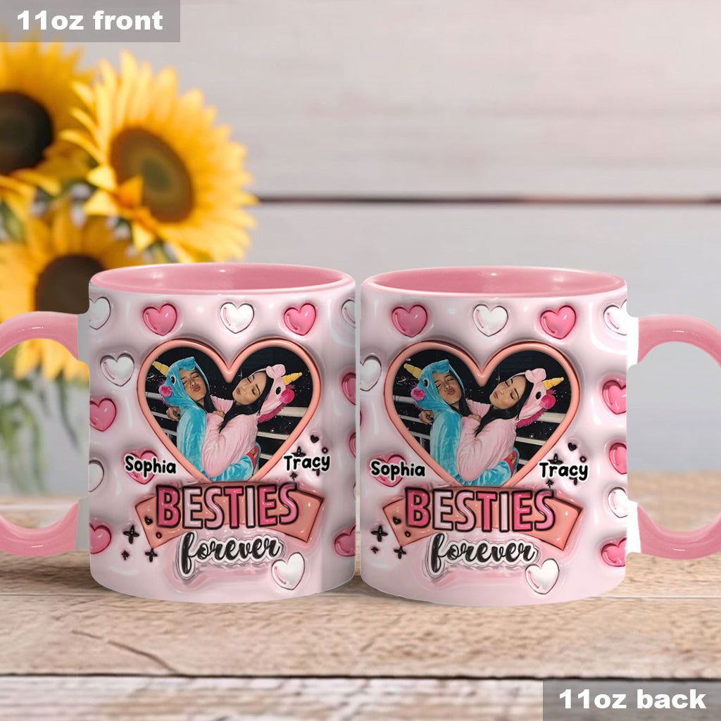 Meilleures amies pour toujours - Mug personnalisé « Meilleures amies »